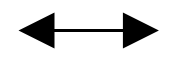 Bidirectional arrow